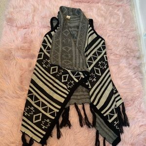 Sleeveless Cardigan Vest